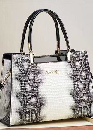 Korean Leather One-shoulder Large Bags