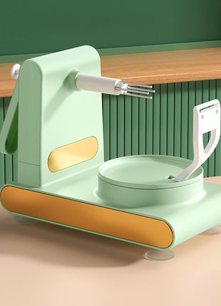 Hand-Cranked Multifunctional Peeler – Peel Faster, Cleaner, and Effortlessly