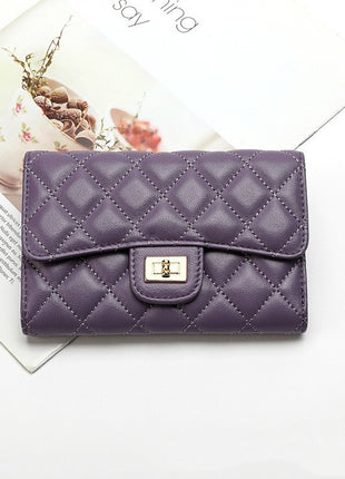 Full Sheepskin Leather Purse