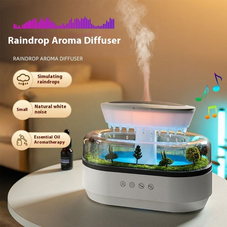 Micro Landscape Aroma Raindrop Diffuser Humidifier