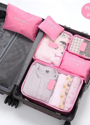 Travel Packing Organizer Bag Set 6-pcs