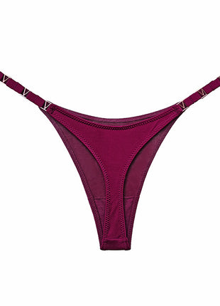 Ice Silk Hip Lift Low Waist T Thong