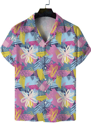 ART Casual Beach Digital Printing Shirt