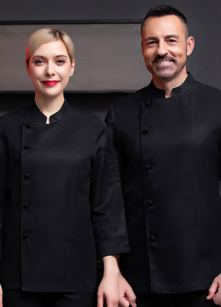 Long Sleeve Autumn And Winter Men's And Women's Chef Uniform