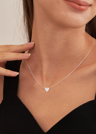 Minimalist Heart-shaped Necklace