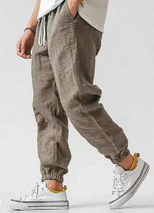 Slim-fit Ankle Banded Slacks Pants