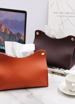 Luxury Leather Tissue Box – Where Style Meets Function