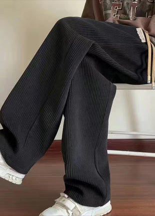 Men's Spring and Autumn Loose Straight Casual Pants