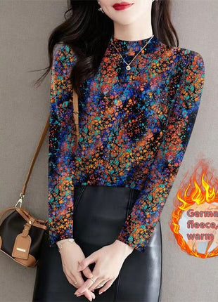 Warmer Half Turtleneck Bottoming Shirt - 7 Designs