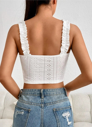 Elegant Lace Camisole Flattering Top