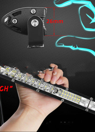 LED Ultra-thin Roof Front Bumper Single Row Long Strip Light