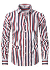 01 Red And Blue Stripes / L