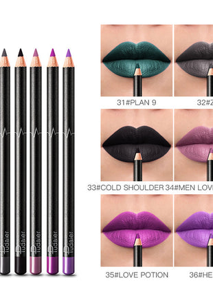 PUDAIER Lipliner Waterproof Set of 6