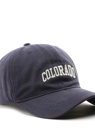 Japanese Fashionable Retro Letter Embroidery Cap