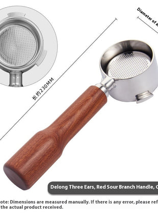 51mm Coffee Machine Modified Solid Wood Handle 43 types