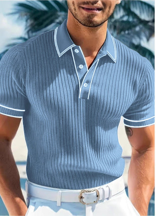 Men's POLO Short-sleeved Shirt Summer