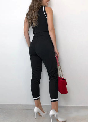 Casual Sleeveless Jumpsuit