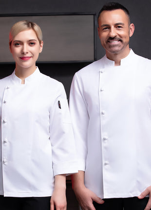 Long Sleeve Autumn And Winter Men's And Women's Chef Uniform