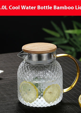 Borosilicate Transparent Glass Pitcher