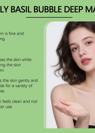 Viareline Holy Basil Bubble Deep Mask