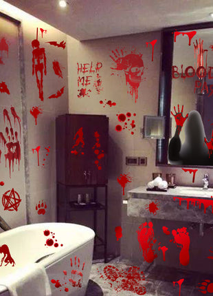 Halloween Window Stickers Set