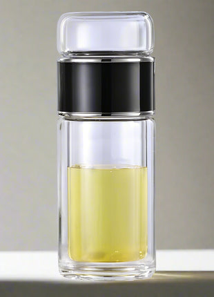 Tea Double-layer Glass Separation Cup