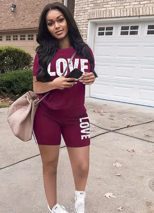 Love Casual Two-piece Set