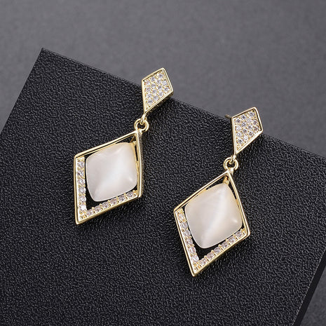 Fashionable Spade High-end Earrings