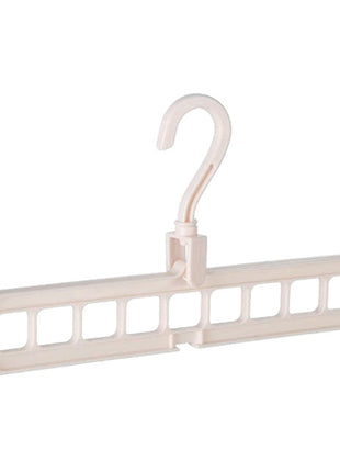 Space-Saving 360° Rotating Plastic Clothes Hanger