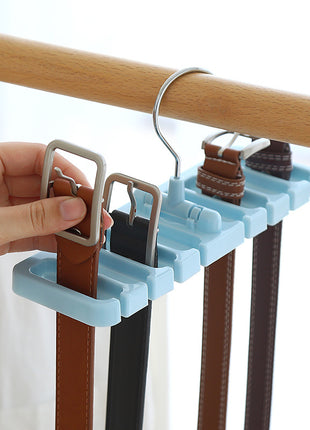 Smart Hanging Tie & Belt Organizer – Tidy Closet, Clear Mind