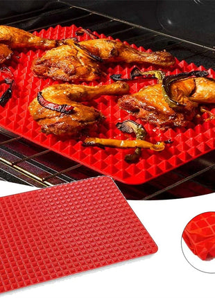 Silicone Pyramid Oven Mat – Non-Stick, Healthy & Crispy Cooking