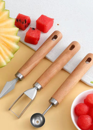 Watermelon Cutting Artifact Stainless Steel