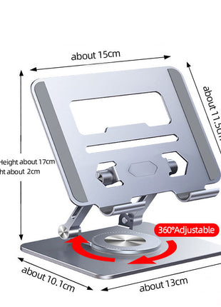 Tablet Stand Rotates 360Degrees Folding Portable
