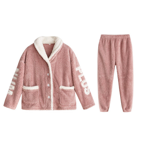 Keep Warm Coral Velvet Pyjamas