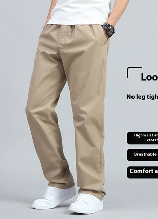 Pure Cotton Casual Pants