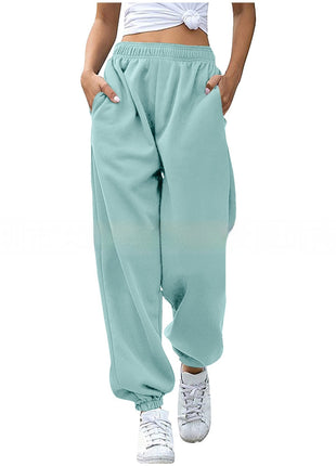 High Waisted Loose Sports Pants