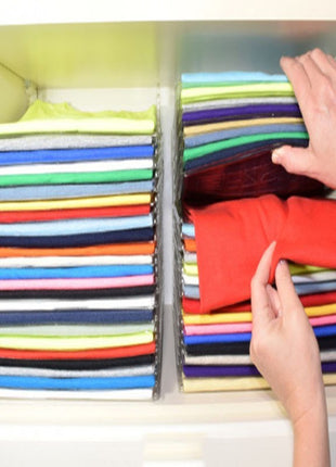 10-Layer Clothes Storage Board – Fold, Stack & Organize Like a Pro