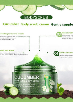 Cucumber skin beautiful white skin peels facial scrub
