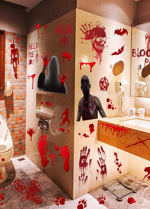 Halloween Window Stickers Set