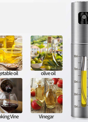 Stainless Steel Oil Spray Bottle