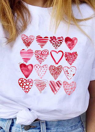 Cute 90s Love Short Sleeve T-shirt