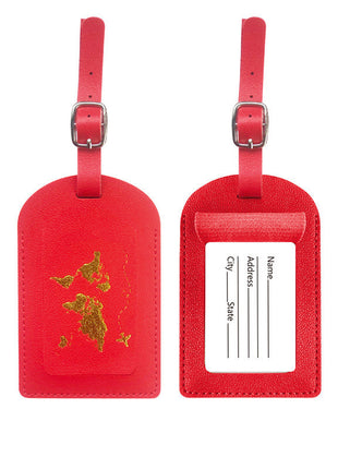 Leather Luggage Name Tag