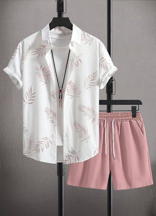 New Style Shirt Shorts 3D Printed Two-piece Set