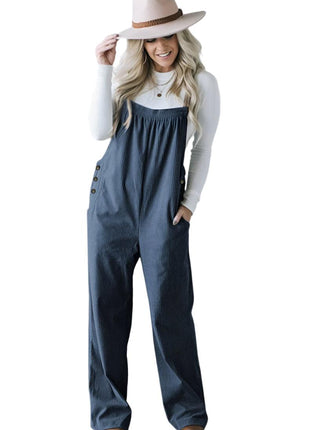 Straight Cropped Overall