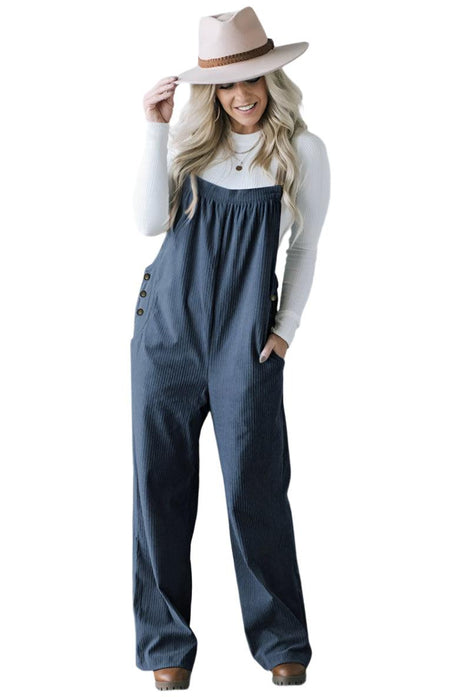 Straight Cropped Overall