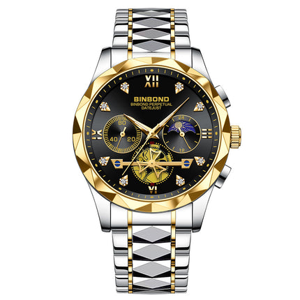 Multifunctional Quartz Six-pin Casual Watch