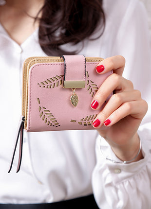 Korean Short Leaf Wallet