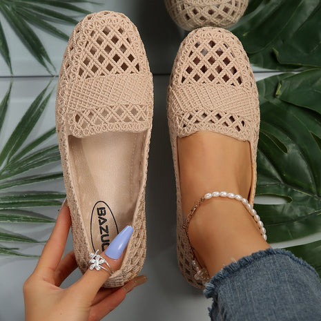 Mesh Breathable Outer Wear Leisure Pumps