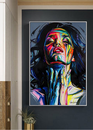 Smokey Girl - 60x80 cm