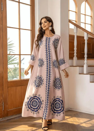 Elegant Round Neck Dress